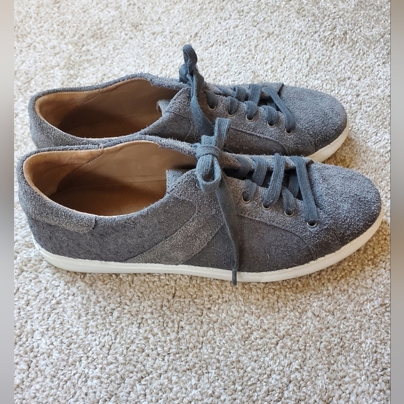 Trask Womens Gray Suede Sneakers. Size 10 - Picture 3 of 8